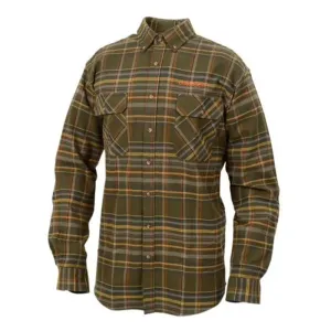Košile flanelová 100% flanel DOVREFJELL Flanellipaita - ZELENÁ Velikost: XL #3515743