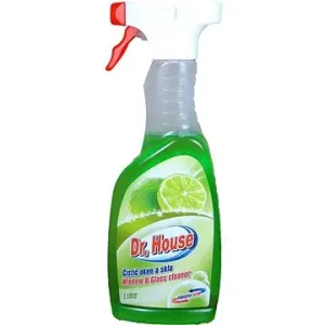 DR. HOUSE čistič oken s rozprašovačem Lime 500 ml