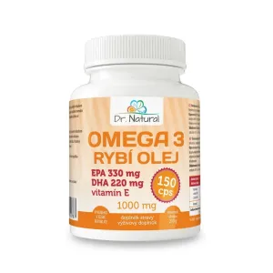 Dr.Natural Omega 3 Rybí olej 1000 mg, 150 cps