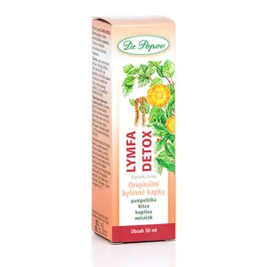 Dr. Popov bylinné kapky lymfa - detox 50 ml #1155657