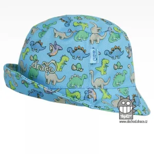 Funkční letní klobouk Dráče - Florida 20, světle modrá, dino Barva: Modrá, Velikost: 50-52
