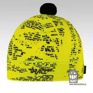 Chlapecká zimní funkční čepice Dráče - Flavio 021, žlutá Barva: Žlutá, Velikost: M 52-54