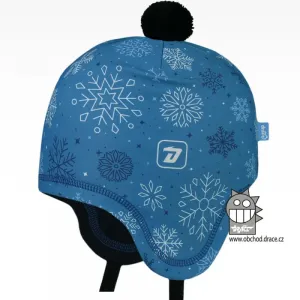 Chlapecká zimní funkční čepice Dráče - Polárka 26, modrá Barva: Modrá, Velikost: 46-48