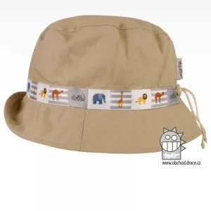 Bavlněný letní klobouk Dráče - Palermo 31, béžová, safari Barva: Béžová, Velikost: 50-52