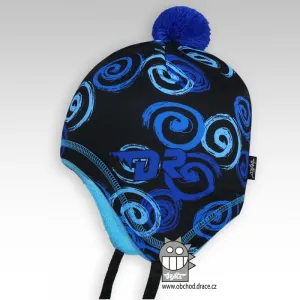 Chlapecká zimní funkční čepice Dráče - Polárka 08, tmavě modrá Barva: Modrá, Velikost: 48-50