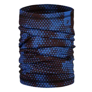 Nákrčník / multifunkční šátek - vzor 148 - černá / modrá