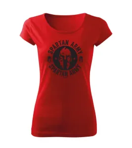 DRAGOWA dámske krátke tričko Archelaos, červená 150g/m2 - 3XL #4273403