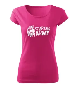 DRAGOWA dámske krátke tričko Aristón, růžová 150g/m2 - XXL
