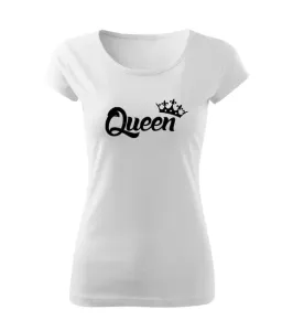 DRAGOWA dámské tričko queen, bílá  150g/m2 - S #4273982