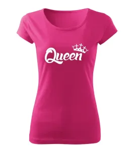 DRAGOWA dámské tričko queen, růžová  150g/m2 - XXL #4273998