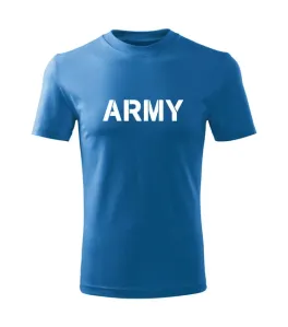 DRAGOWA Dětské krátké tričko Army, modrá - 12let/158cm #4274493