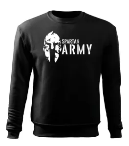 DRAGOWA pánská mikina spartan army, černá 300g / m2 - M #4277601