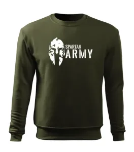 DRAGOWA pánská mikina spartan army, oliv 300g / m2 - XXL