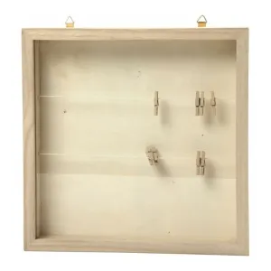 Dřevěný rámeček 3D 23x23 cm (rámeček ze dřeva)