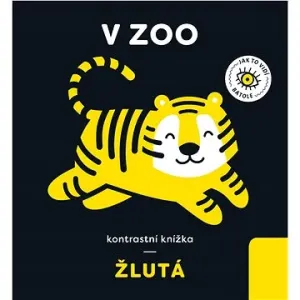Žlutá V zoo: Kontrastní knížka