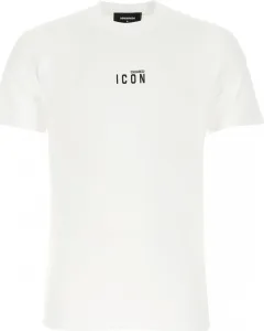 Dsquared2 pánské tričko Barva: Bílá, Velikost: S #1131491