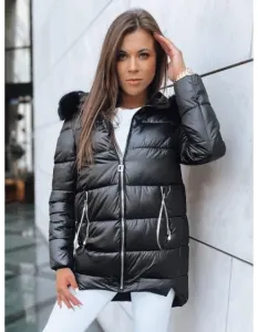 Dámská zimní bunda kabát AMBERGLOW černá