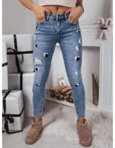 Dámské džínové kalhoty SWEETIES modré