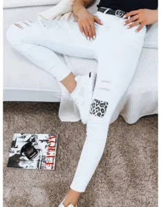 Dámské kalhoty PHANTER bílé