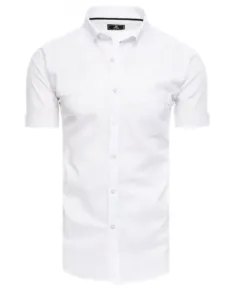 Pánská košile s krátkým rukávem SARA bílá