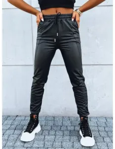 Dámské voskované kalhoty EBONY NIGHT černé