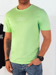 Dstreet Jedinečné zelené tričko s potiskem