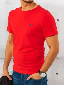Buďchlap Jednoduché červené tričko #1923416