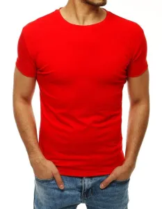 Buďchlap Jednoduché červené tričko #1923005