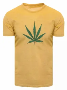 Buďchlap Žluté originální tričko z bavlny #1924325