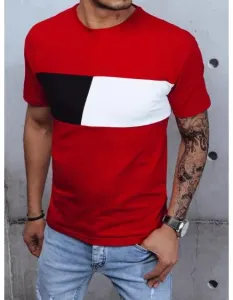 Pánské tričko BASIC červená #1373786