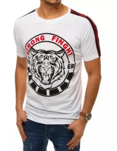 Pánské tričko bílé TIGER