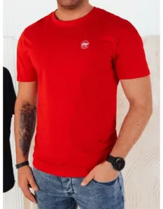 Pánské tričko s potiskem červené #6071880