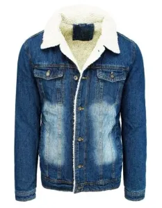 Pánská džínová bunda modrá #1356804