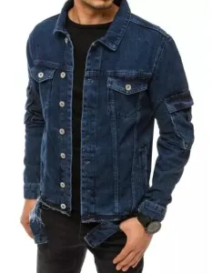 Pánská džínová bunda modrá #1357069