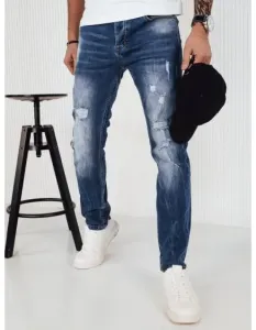 Pánské džínové kalhoty GERAS tmavě modré