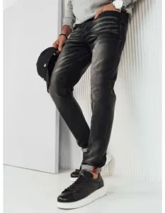 Pánské džínové kalhoty JEFF černé