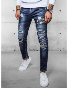 Pánské džínové kalhoty POTA modré