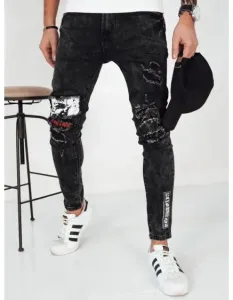Pánské džínové kalhoty VERA černé