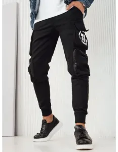 Pánské bojové kalhoty černé #5958900
