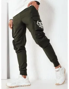 Pánské bojové kalhoty zelené #5992692