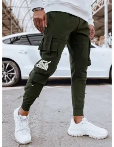 Pánské bojové kalhoty zelené #6147789