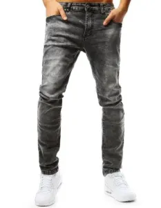 Pánské džínové kalhoty černé UX2669