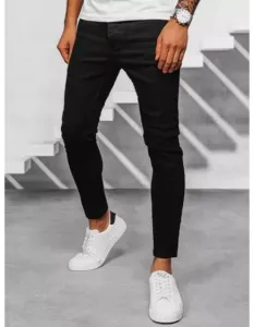 Pánské kalhoty džínové E05 černé