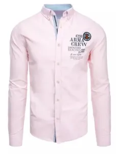 Pánská košile ARMA světle růžová