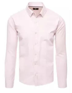 Pánská košile C14 světle růžová