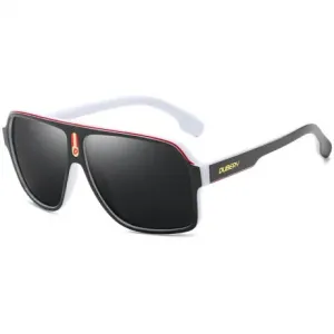 DUBERY Alpine 7 sluneční brýle, White Black / Black (GDB001C07)