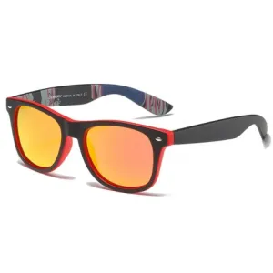 DUBERY Genoa 2 sluneční brýle, Black & Red / Red (GDB013C02)