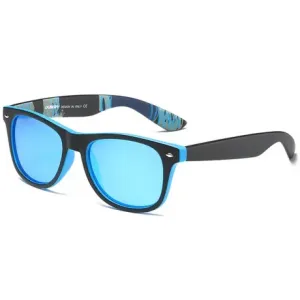 DUBERY Genoa 6 sluneční brýle, Black & Blue / Blue (GDB013C06)