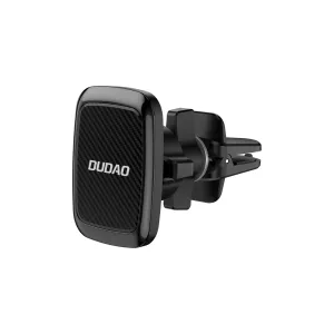 Dudao F8H magnetický držák telefonu do auta do mřížky čelního skla (černý)