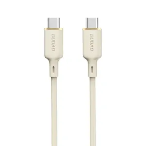 Dudao kabel USB-C na USB-C L7SCC1M 100W 1m (bílý)